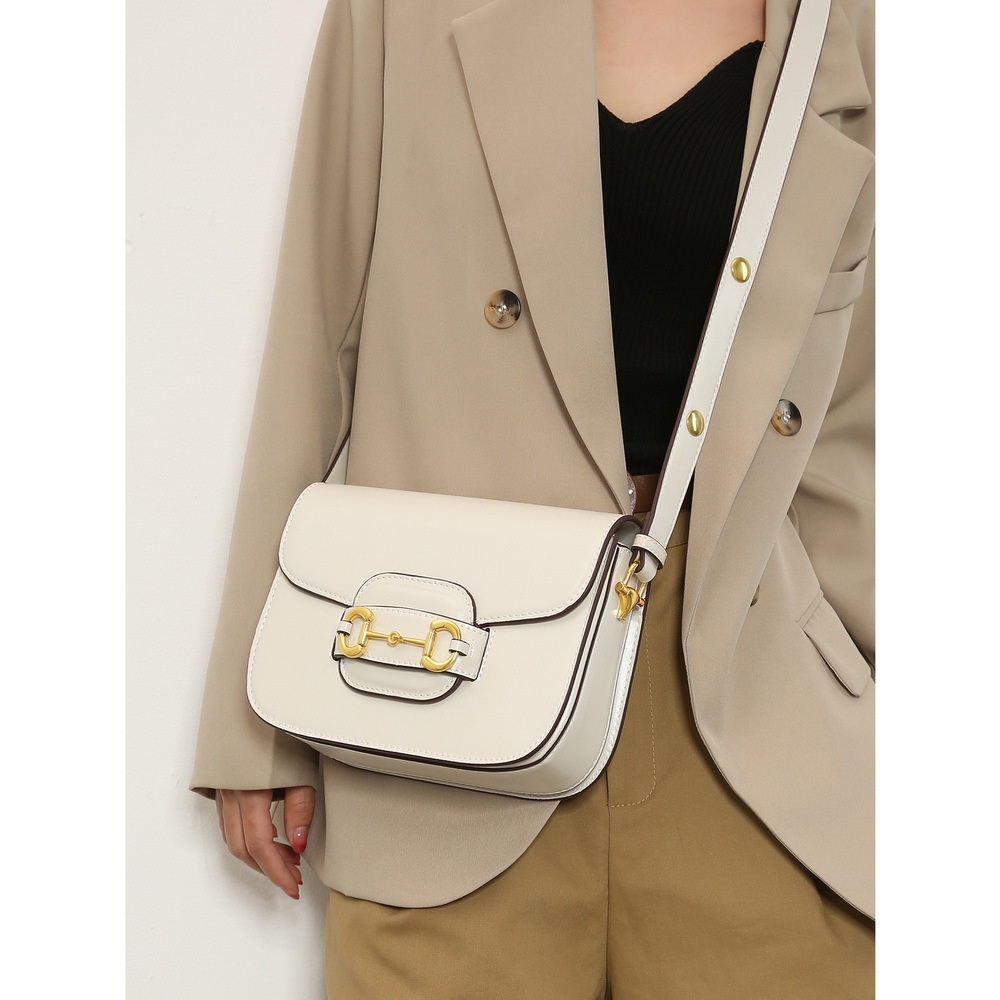 Túi Đeo Chéo Vai Kiểu Yên Ngựa Phong Cách Nyan 'S house Cao Cấp Thiết Kế Cao Cấp Phong Cách retro Dành Cho Nữ