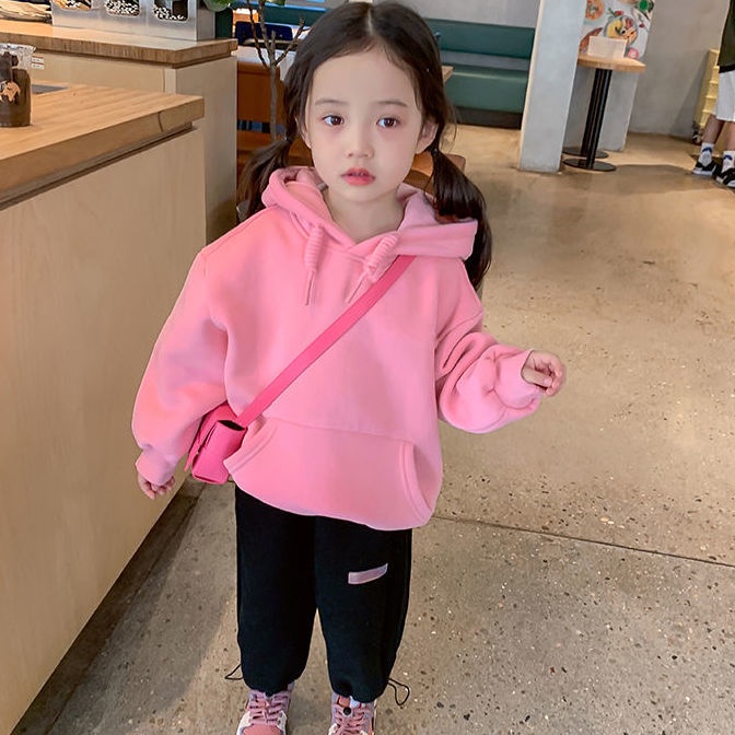 Hàng Mới Về Áo Sweater Dày Có Mũ Trùm Thời Trang Thu Đông 2023 Dễ Thương Cho Bé Gái