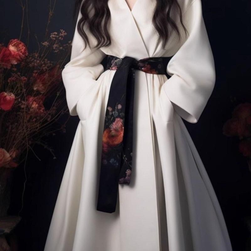 Đầm Trung Hoa Tay Dài Phong Cách Thời Trang Mùa Thu Mới 2023 11.9