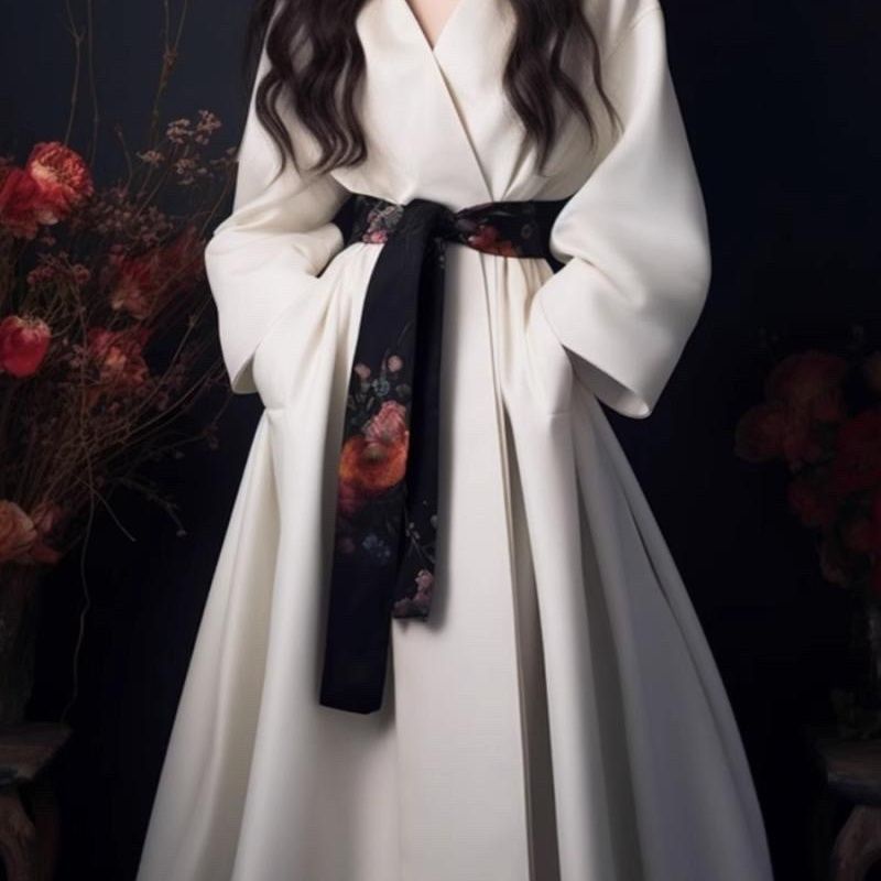 Đầm Trung Hoa Tay Dài Phong Cách Thời Trang Mùa Thu Mới 2023 11.9