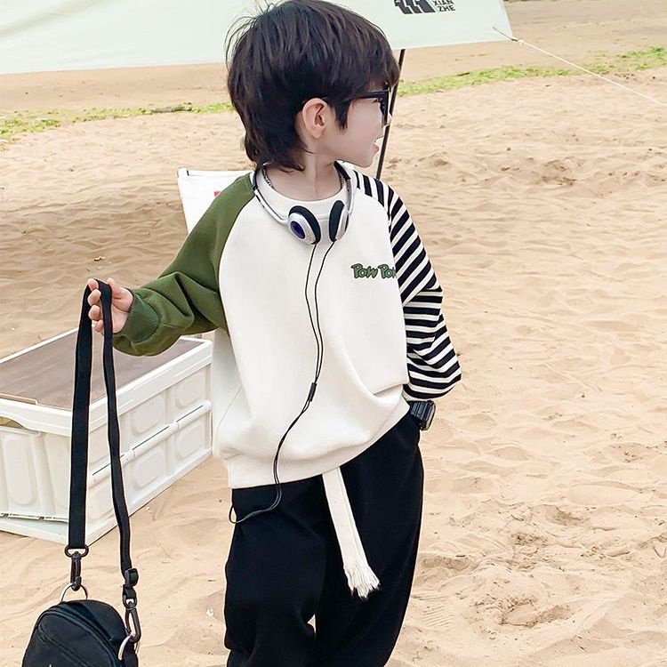 ~ Áo Dài Tay Phong Cách Mới 2023 Hợp Thời Trang Dễ Phối Đồ Cho Bé Trai