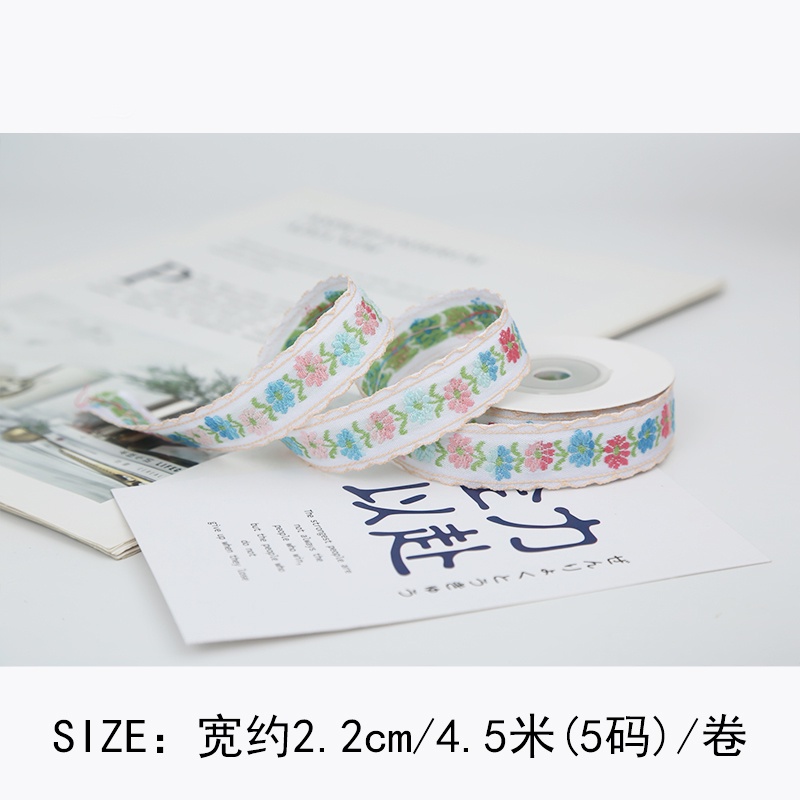 Dây Ruy Băng Ren Ruy Băng Thắt Nơ Thủ Công Phong Cách Mỹ Trang Trí Gói Quà