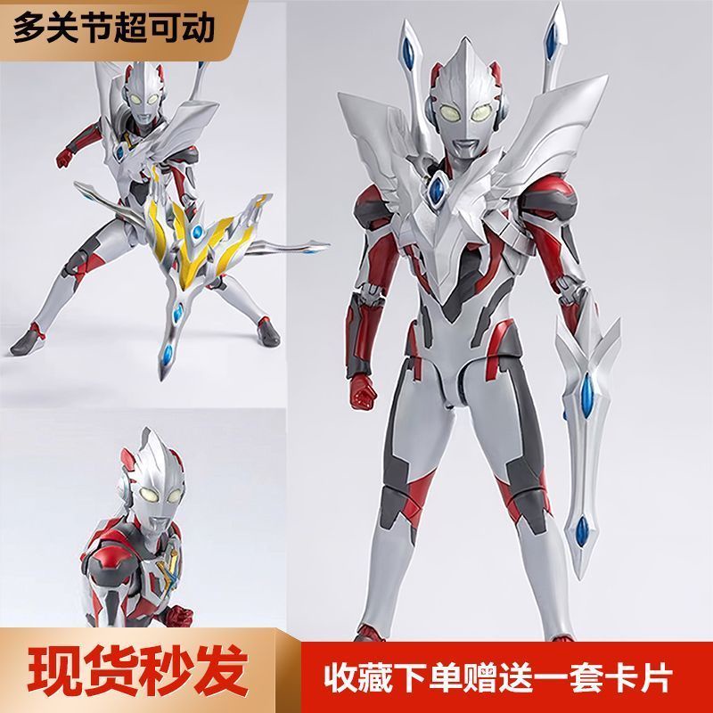 Búp Bê Đồ Chơi Siêu Nhân Dx ultraman Nhiều Khớp Cử Động Cho Bé