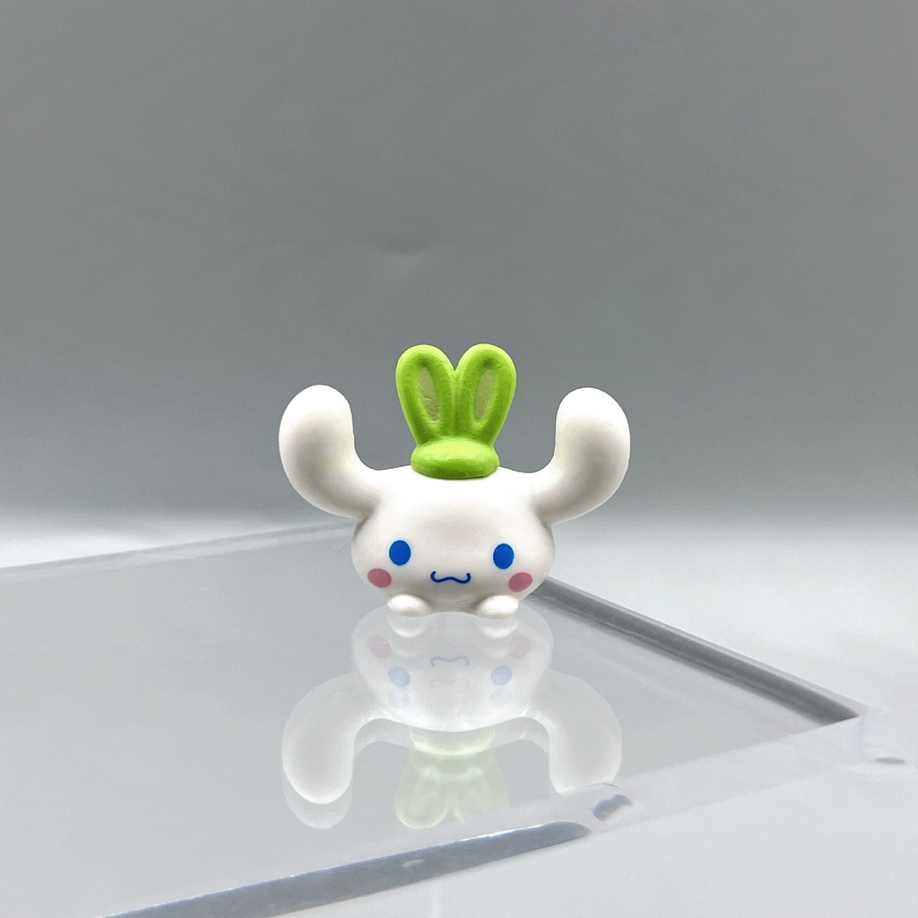 Set 7 Mô Hình Mô Phỏng Nhân Vật Phim Hoạt Hình sanrio hello kitty cinnamoroll my melody 3-4cm