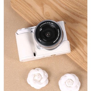 Ốp bảo vệ camera sony zve10 a7c2 vỏ da đế thế hệ thứ hai a7m4 / a7c túi đựng máy ảnh a7r5 micro slr
