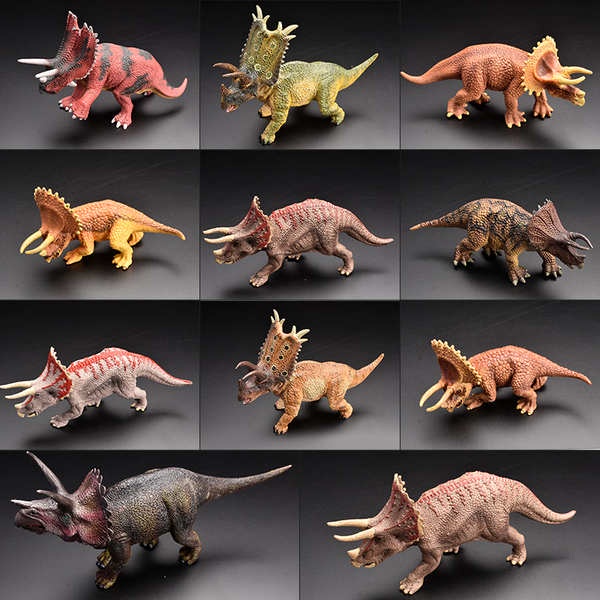 Mô Hình Khủng Long Bằng Nhựa Cho Bé 3-6 Tuổi triceratops