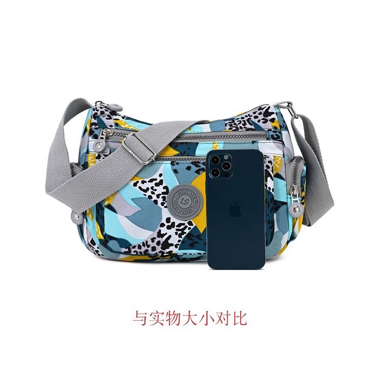 Túi Đeo Chéo Bằng Vải oxford Nhiều Ngăn Thời Trang Dành Cho Nữ