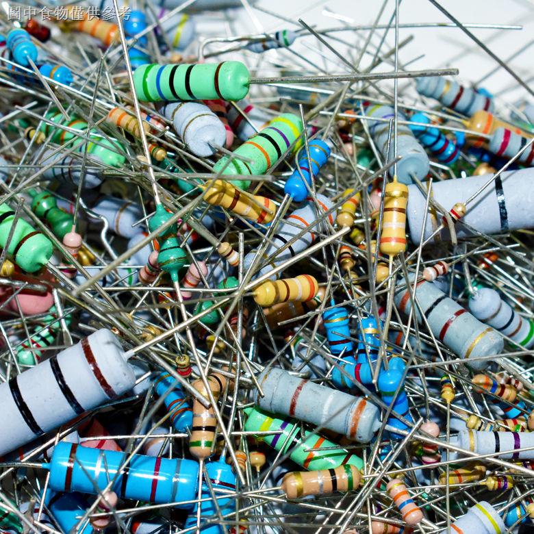 Điện Trở Vòng Nhiều Màu Sắc 0.5 w1w2w3w Dành Cho Học Sinh