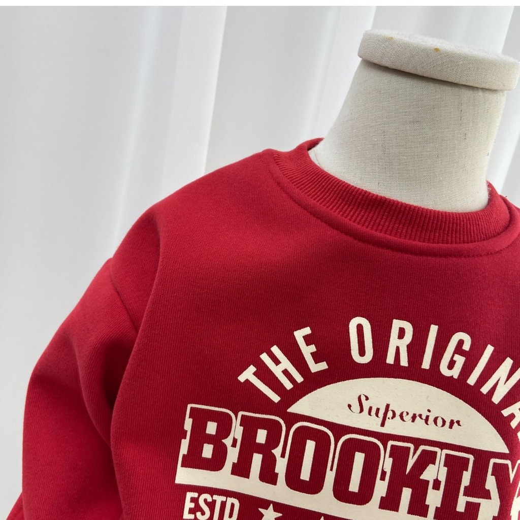 Áo Nỉ Thời Trang Mới  ~ 2023 Dễ Phối Đồ Cho Bé Trai