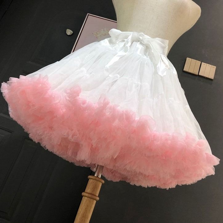 Chân Váy Xòe Vải Gạc Mềm Mại Hóa Trang lolita