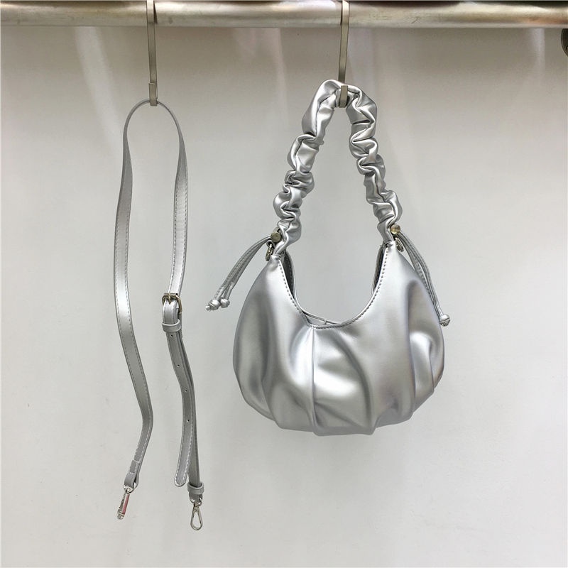 Túi Đeo Chéo Mềm Kiểu Dây Rút Thời Trang Mùa Hè 2023