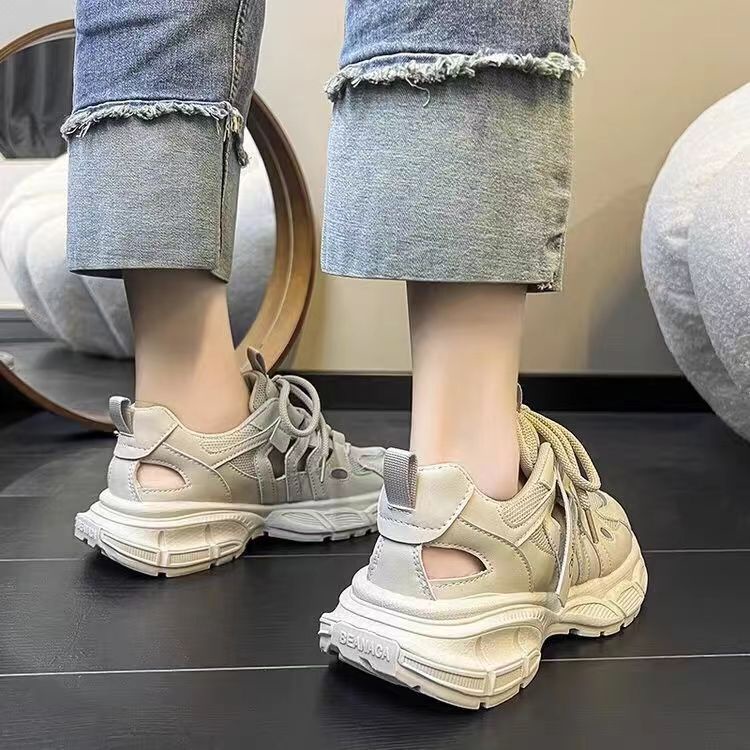 Giày Thể Thao Chống Trượt Thoáng Khí Thời Trang Mùa Hè 2023 Mới Cho Nữ