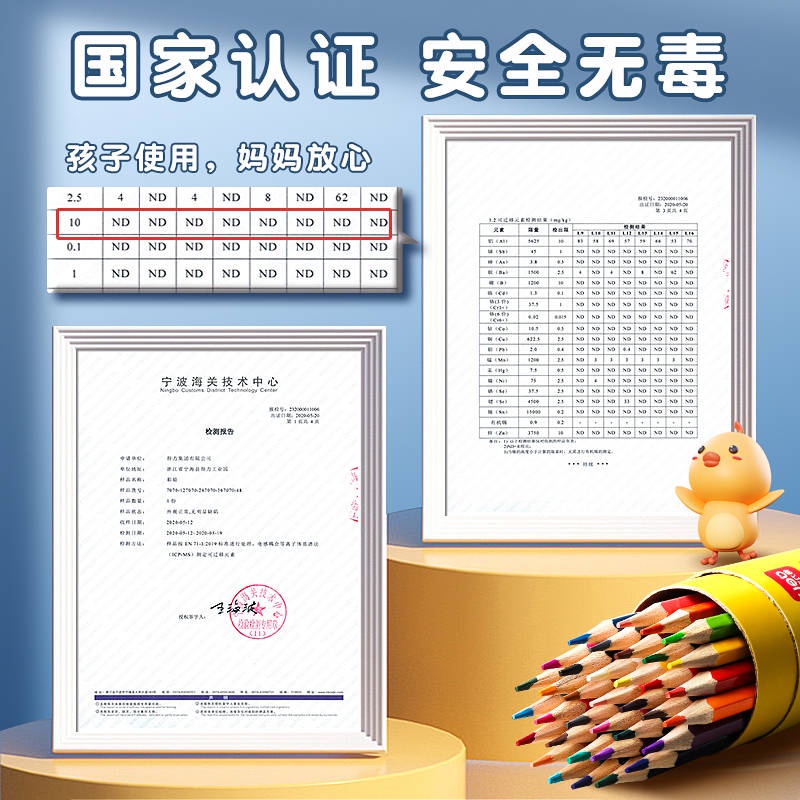 Deli Bút Chì Màu 48 Màu Tùy Chọn Có Thể Xóa Được Dành Cho Trẻ Em