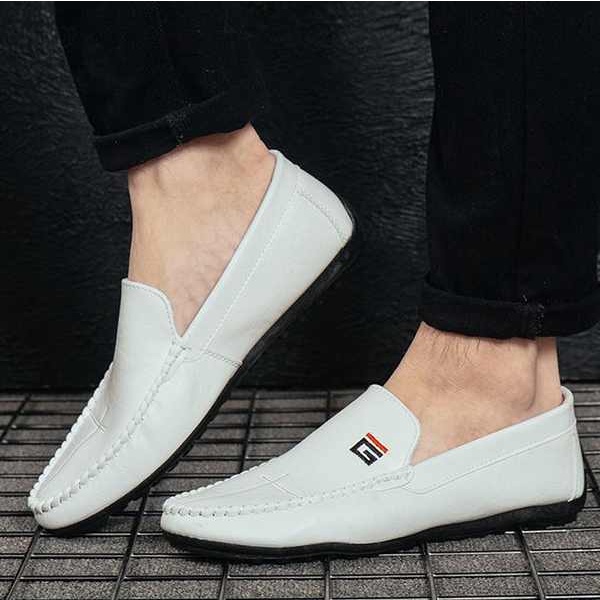 Giày Lười Da Phong Cách Hàn Quốc Thời Trang Xuân Hè 2023