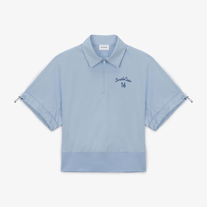 Bộ Đồ Đánh golf Tay Ngắn Có Dây Kéo Thoáng Khí sy035dudb5