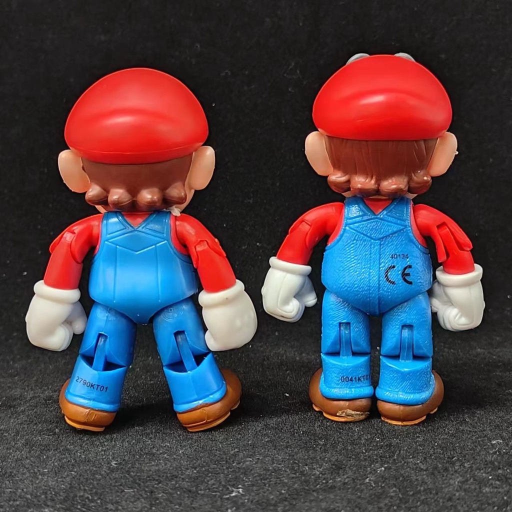 Mô Hình Búp Bê super mario 10cm Có Khớp Cử Động