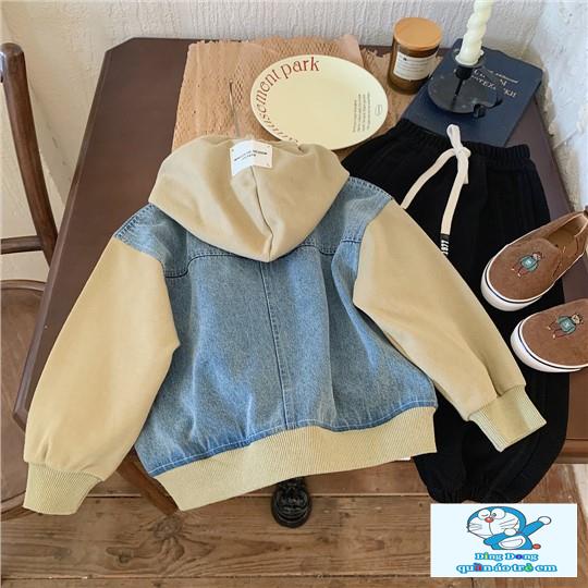 ~ Áo Khoác Có Mũ Trùm Khóa Kéo Phong Cách Mới Mùa Xuân Thu Mát Mẻ Cho Bé Trai