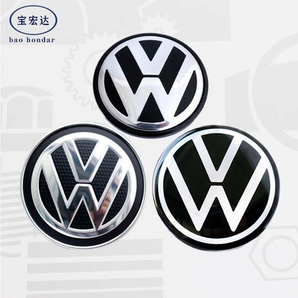 Logo Trang Trí Trung Tâm Bánh Xe Hơi volkswagen new santana polo Marotan bora
