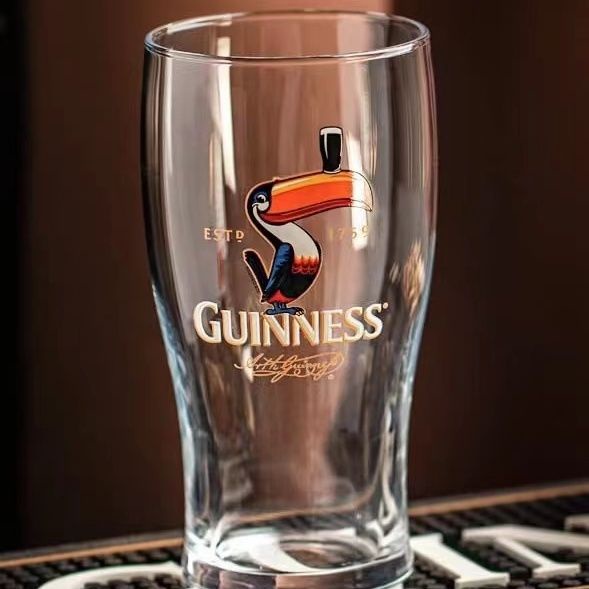 Cốc Uống Bia Dung Tích 500Ml In Họa Tiết Chim Chóc 500ml