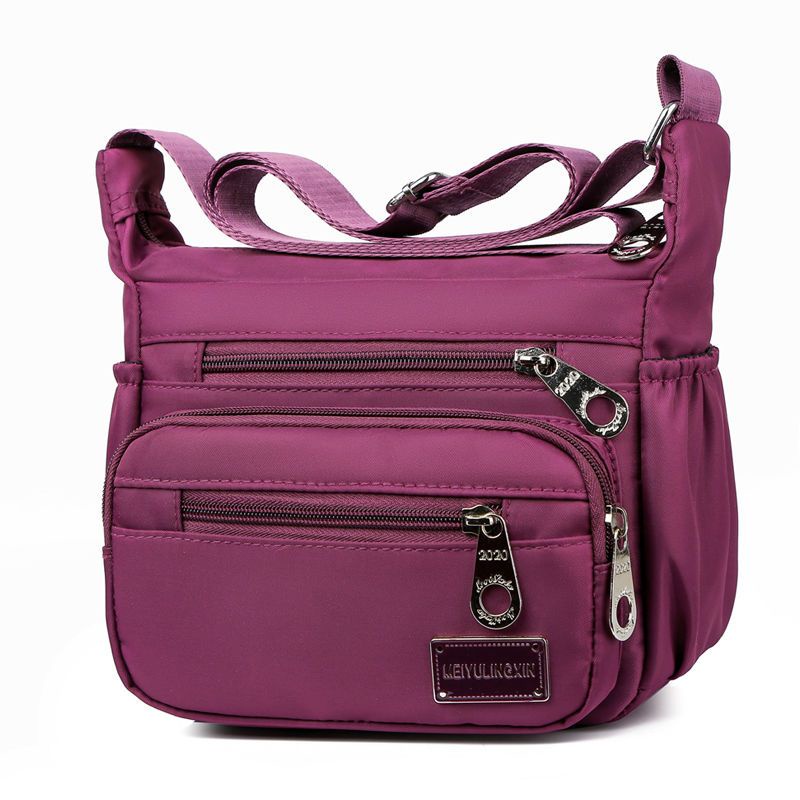 Túi Vải oxford Đeo Vai Nhiều Ngăn Chống Thấm Nước Thời Trang Cho Phụ Nữ Trung Niên