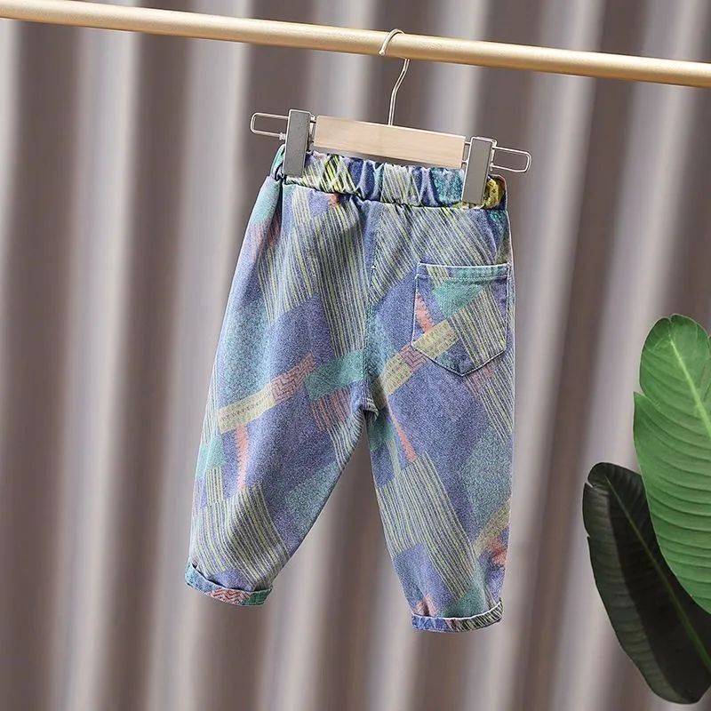 Quần jeans Dài Phong Cách Thu Đông Mới Cho Bé Trai