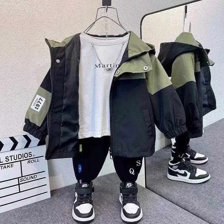 Áo Khoác Phong Cách Hàn Quốc Thời Trang Mới 2023 Cho Bé Trai