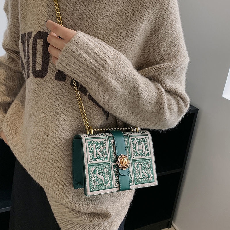 Hàng Mới Về Mới Túi Xách Thêu Họa Tiết Phong Cách retro Thời Trang Cho Nữ