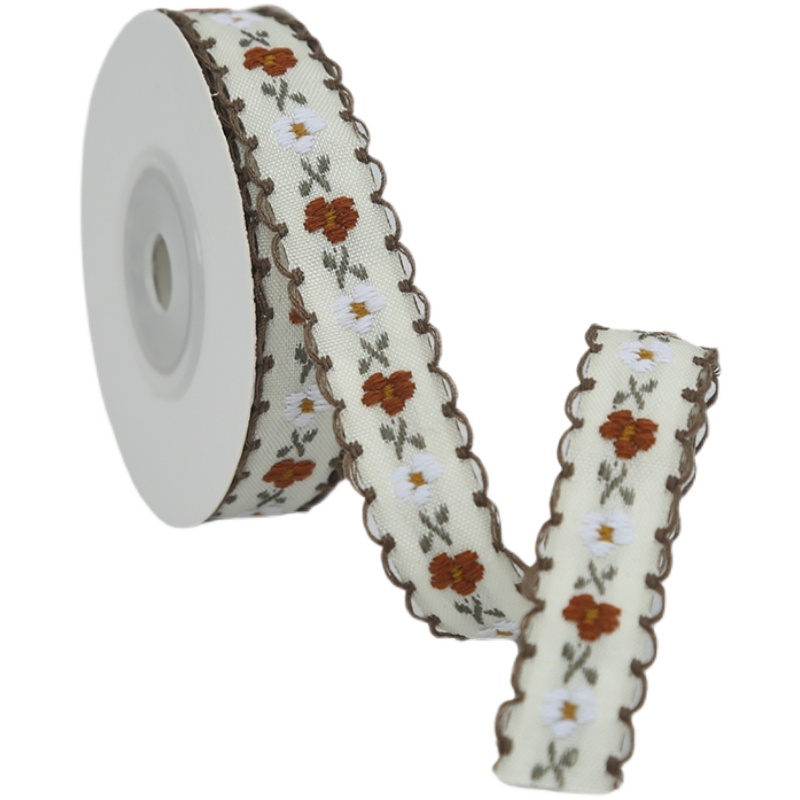 Dây Ruy Băng Ren Ruy Băng Thắt Nơ Thủ Công Phong Cách Mỹ Trang Trí Gói Quà