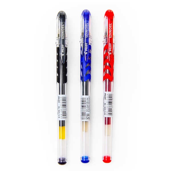 Bút Bi gel Phi Công Nhật Bản bl-wg-38-5 Ngòi 0.5mm / 0.38mm Nhanh Khô Có Thể Bơm Mực Lại Nhiều Màu Sắc Cho Học Sinh