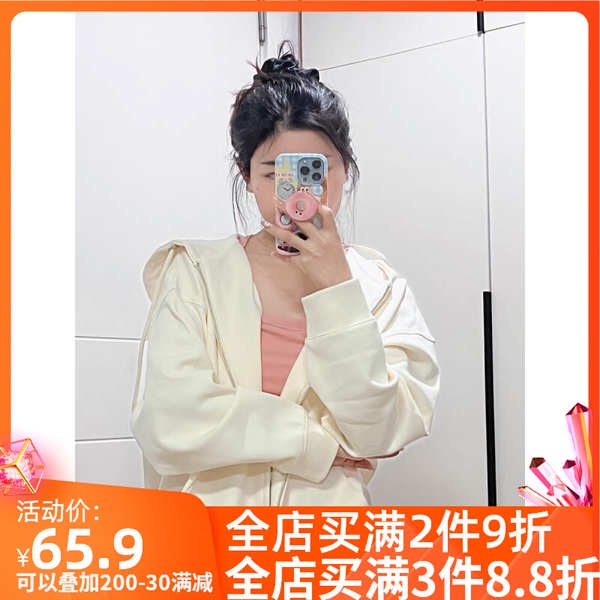Billkong Áo Khoác cardigan Lông Cừu Màu Vàng Kem Có Khóa Kéo Phong Cách retro Cho Nữ