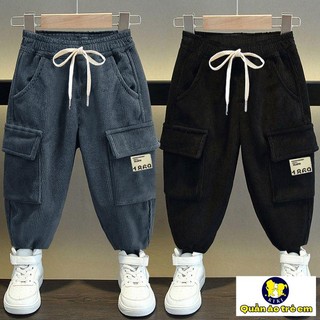 Hàng mới về quần legging thể thao phong cách mới 2024 cho bé trai