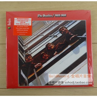The beatles the beatles 1962-1966 2cd album cổ điển màu đỏ cd chưa mở