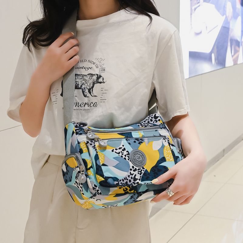 Túi Đeo Chéo Bằng Vải oxford Nhiều Ngăn Thời Trang Dành Cho Nữ