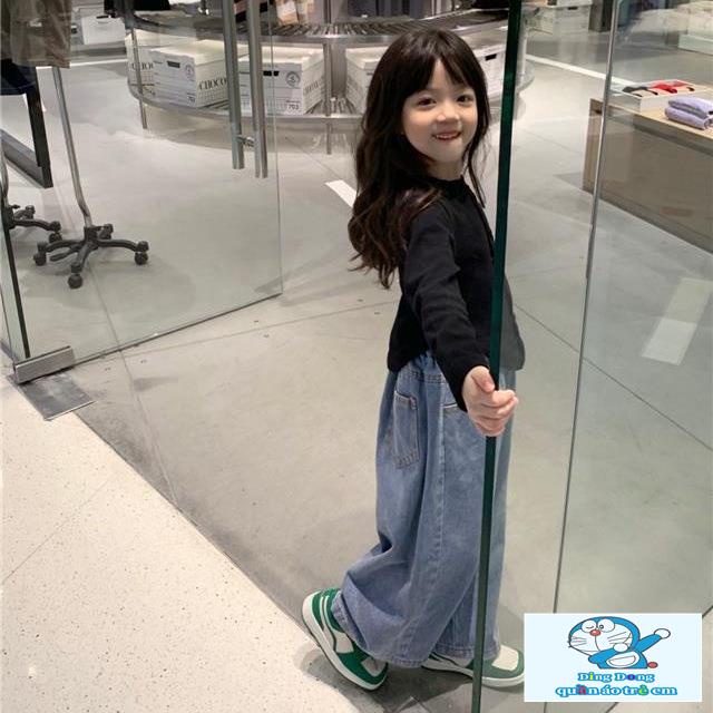 Áo Thun Tay Dài Cổ Tròn Phong Cách Thời Trang Hàn Quốc Cho Bé Gái