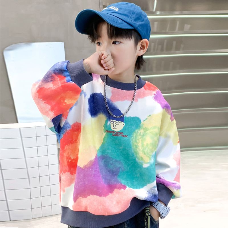 Áo Sweater Phong Cách Đường Phố Mùa Xuân Thu Mới Cho Bé Trai