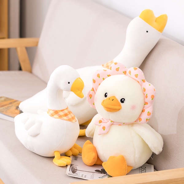 Dễ Thương Thú Nhồi Bông Hình Con Ngỗng Đáng Yêu