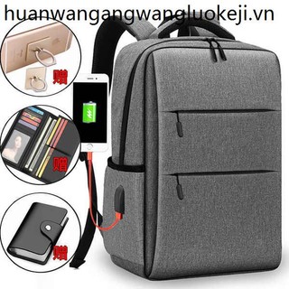 Mới ba lô đựng laptop 50cm / 47cm / 15.6 inch có cổng sạc usb