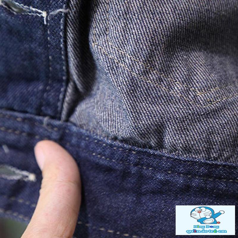 Áo Khoác denim Hàn Quốc Thời Trang Mùa Thu Kiểu Mới Cho Bé Trai