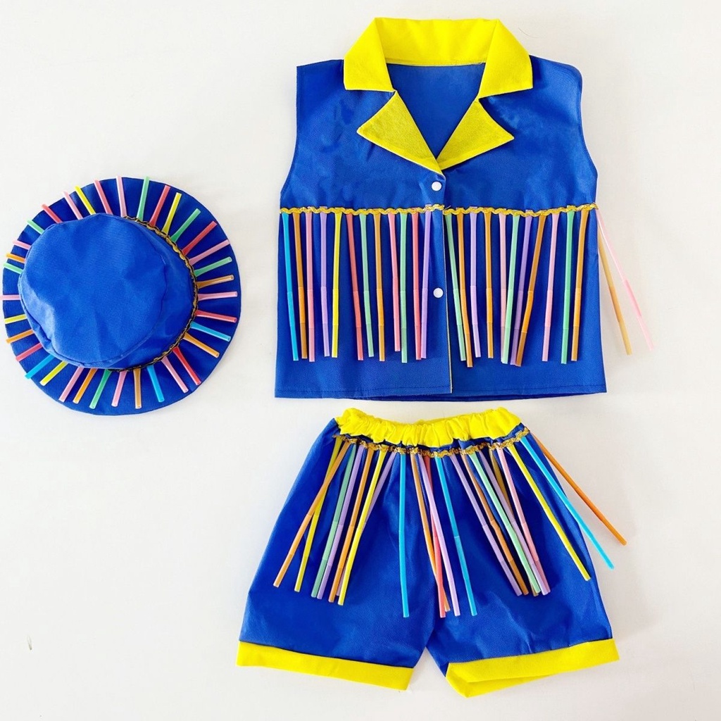 Trang Phục Biểu Diễn Thân Thiện Với Môi Trường handmade Sáng Tạo Dành Cho Trẻ Mẫu Giáo 1028