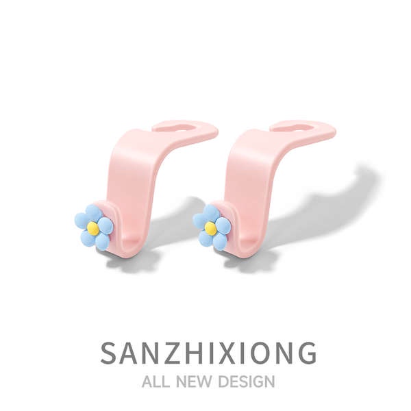 Hoạt Hình Móc Treo Đồ Gắn Sau Ghế Xe Hơi Đa Năng Tiện Dụng