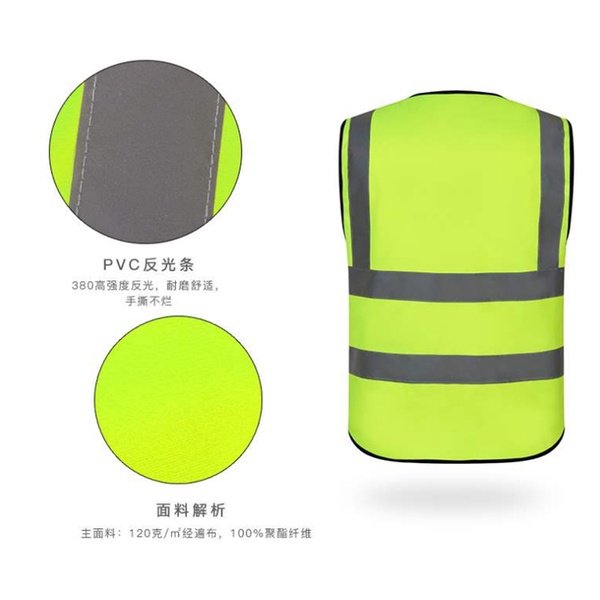 Áo Bảo Hộ Phản Quang An Toàn Khi Xây Dựng