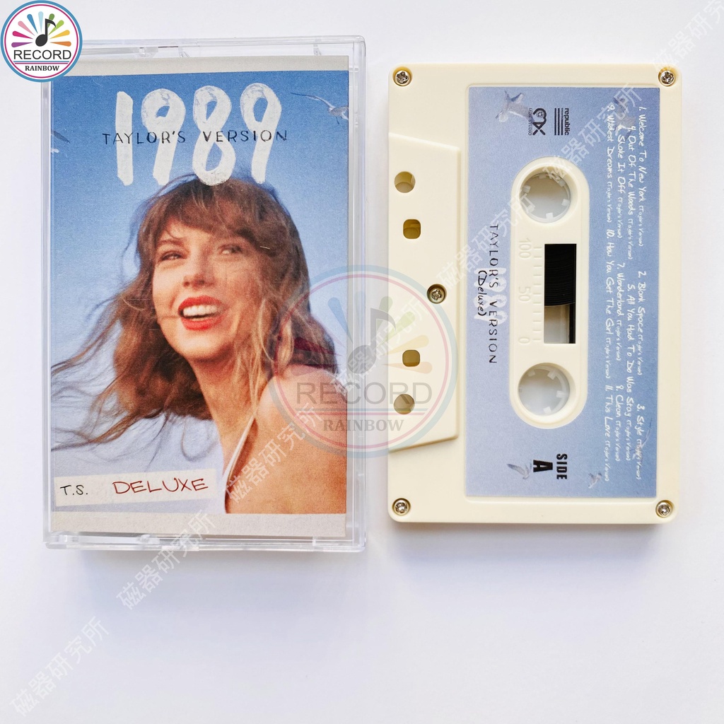 băng Cassette Taylor Swift 1989 Taylor's Version Cassette Tape White version