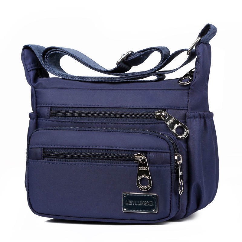 Túi Vải oxford Đeo Vai Nhiều Ngăn Chống Thấm Nước Thời Trang Cho Phụ Nữ Trung Niên