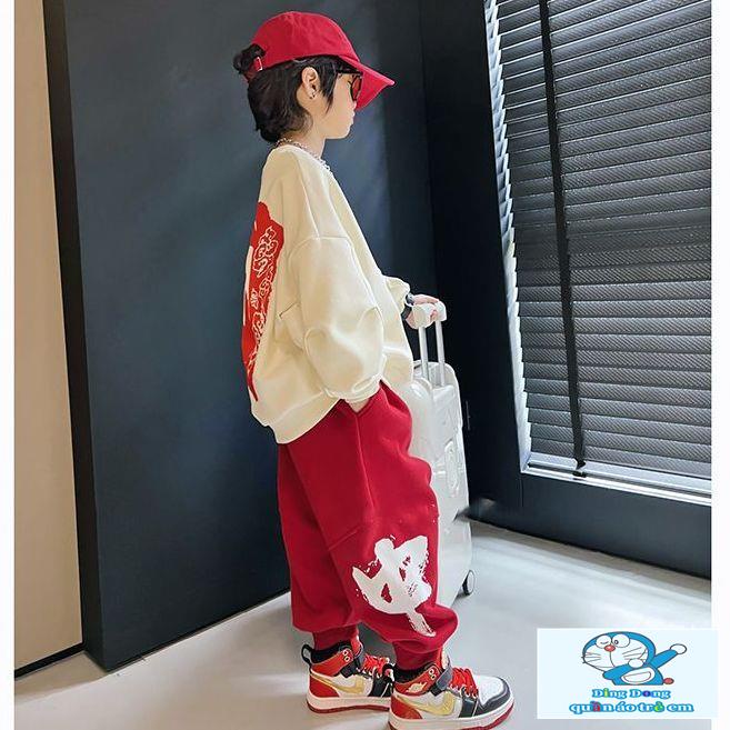 Bộ Đồ Thể Thao Phong Cách Trung Hoa Thời Trang Xuân Thu Mới Cho Bé Trai