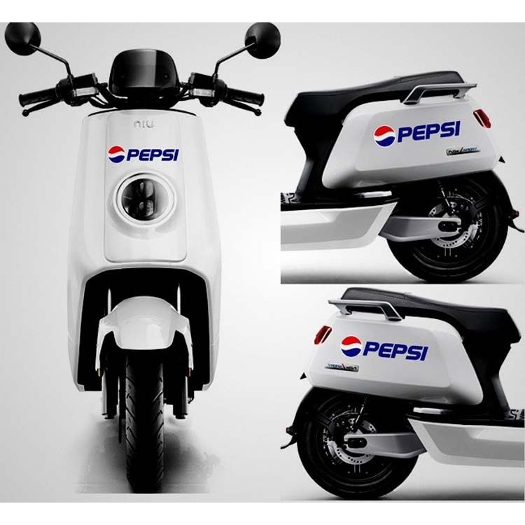 Miếng Dán Trang Trí Thân Xe Hơi Điện n1s Chống Nước Chống Nắng In Hình pepsi pepsi