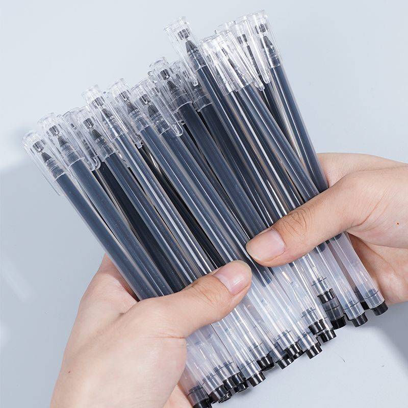 Đen Bút Mực gel Ngòi 0.5mm Nhanh Khô Tiện Dụng Cho Học Sinh / Văn Phòng