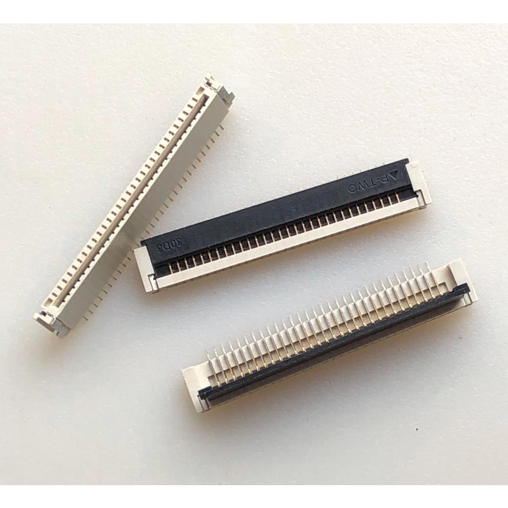 FFC / FPC Thương Hiệu Mới Đài Loan-Made Ổ Cắm Cáp LCD 30P 1.0 Pitch Phía Sau Flip Connector pxa1