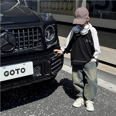 Hàng Mới Về Mới Quần jeans Dài Phong Cách Thời Trang Mới 2023 Cho Bé Trai