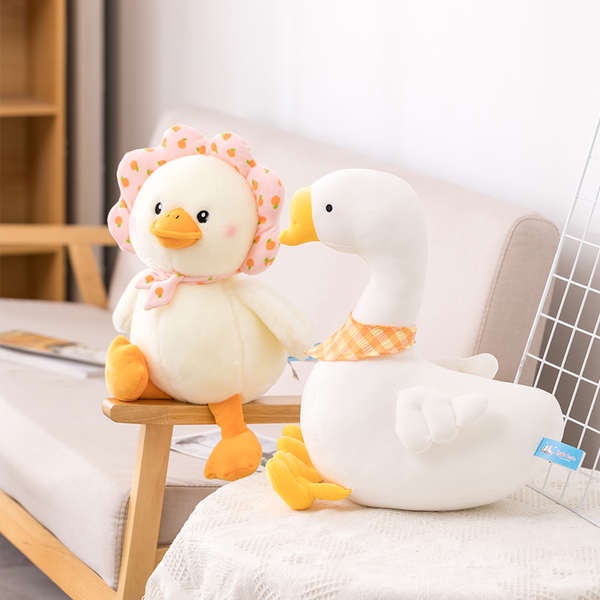 Dễ Thương Thú Nhồi Bông Hình Con Ngỗng Đáng Yêu