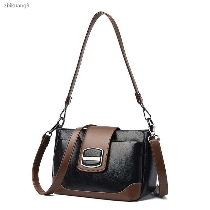 Túi Đeo Vai Bằng Da Thật Phong Cách retro Thời Trang 2023In Dành Cho Nữ Trung Niên